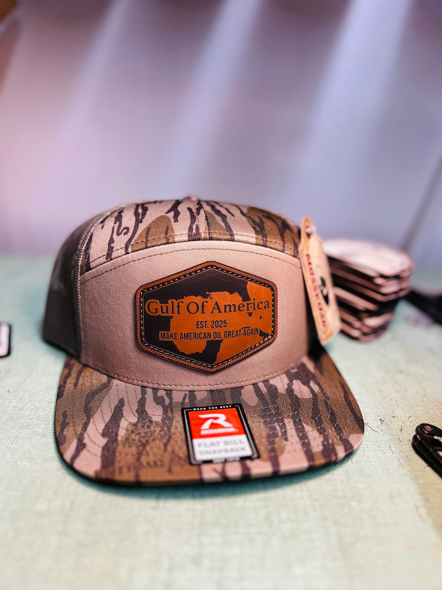 Gulf of America Leather Patch