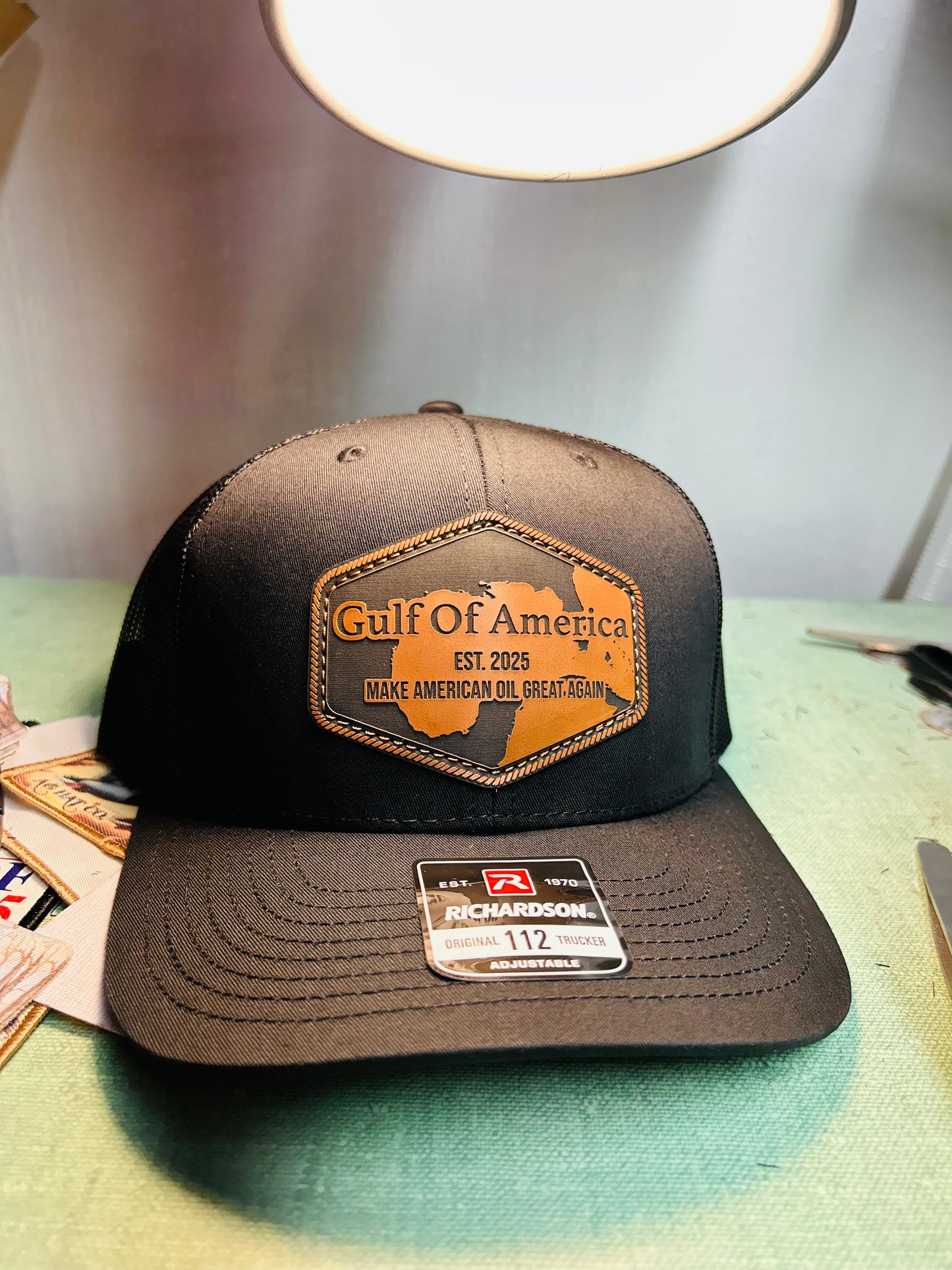 Gulf of America Leather Patch