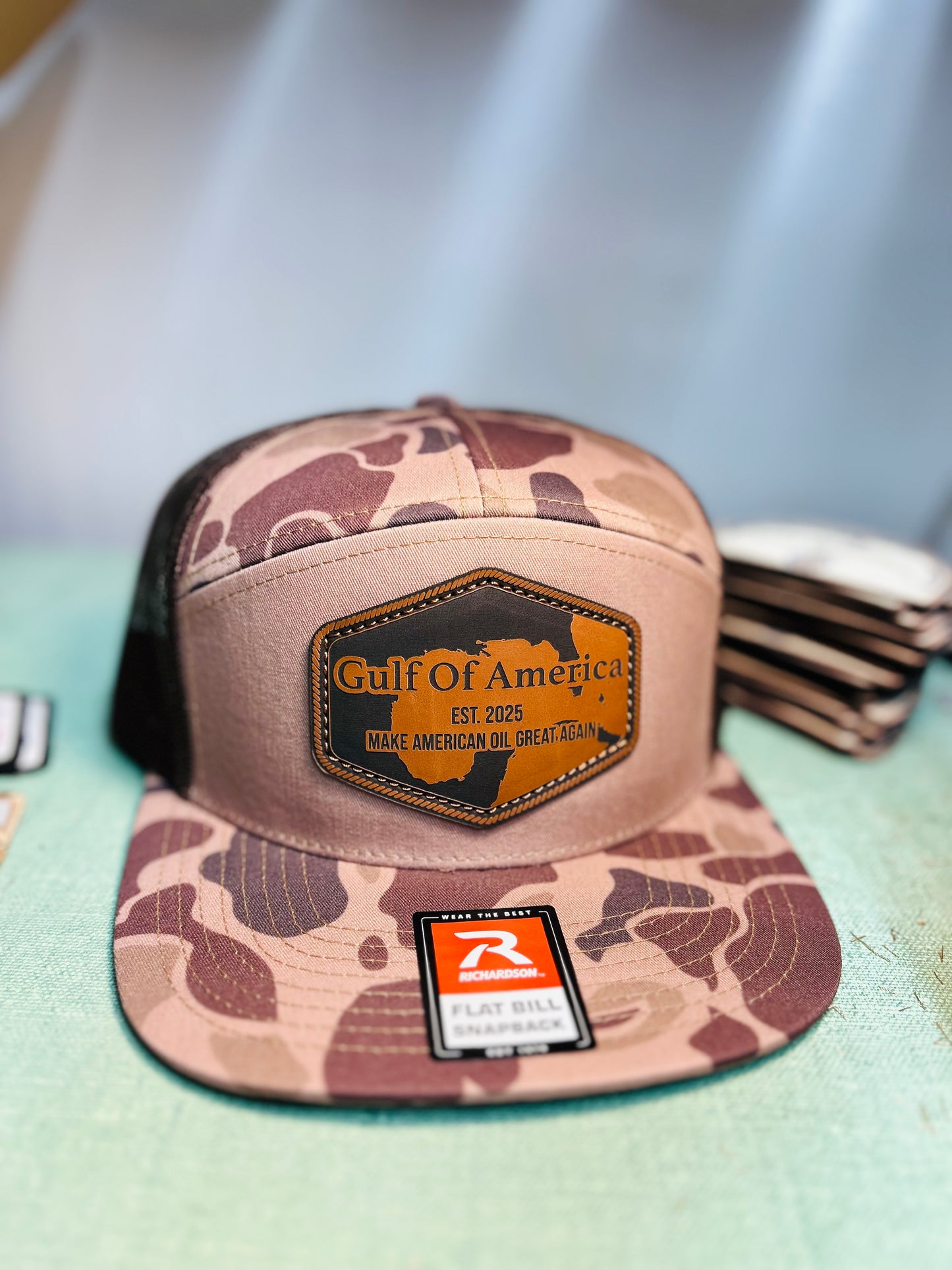 Gulf of America Leather Patch