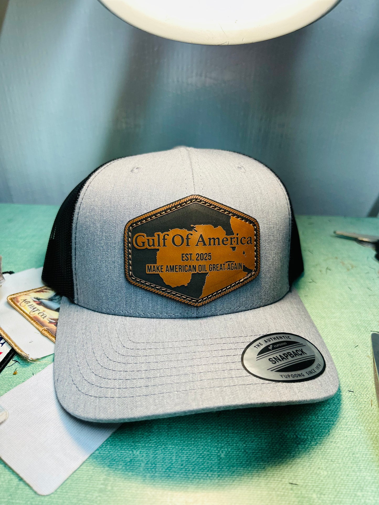 Gulf of America Leather Patch
