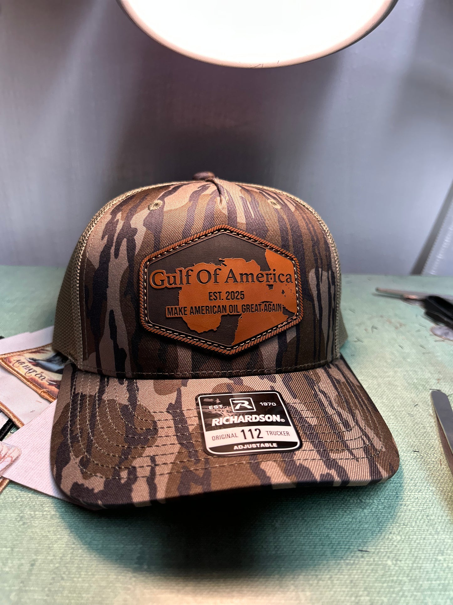 Gulf of America Leather Patch