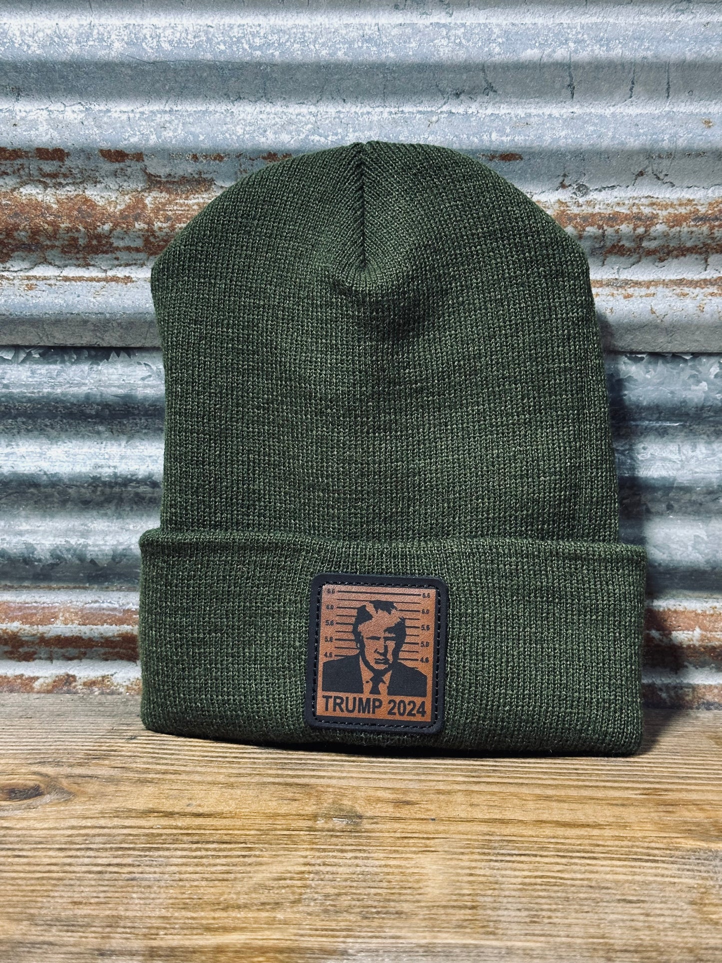 Trump mugshot beanies