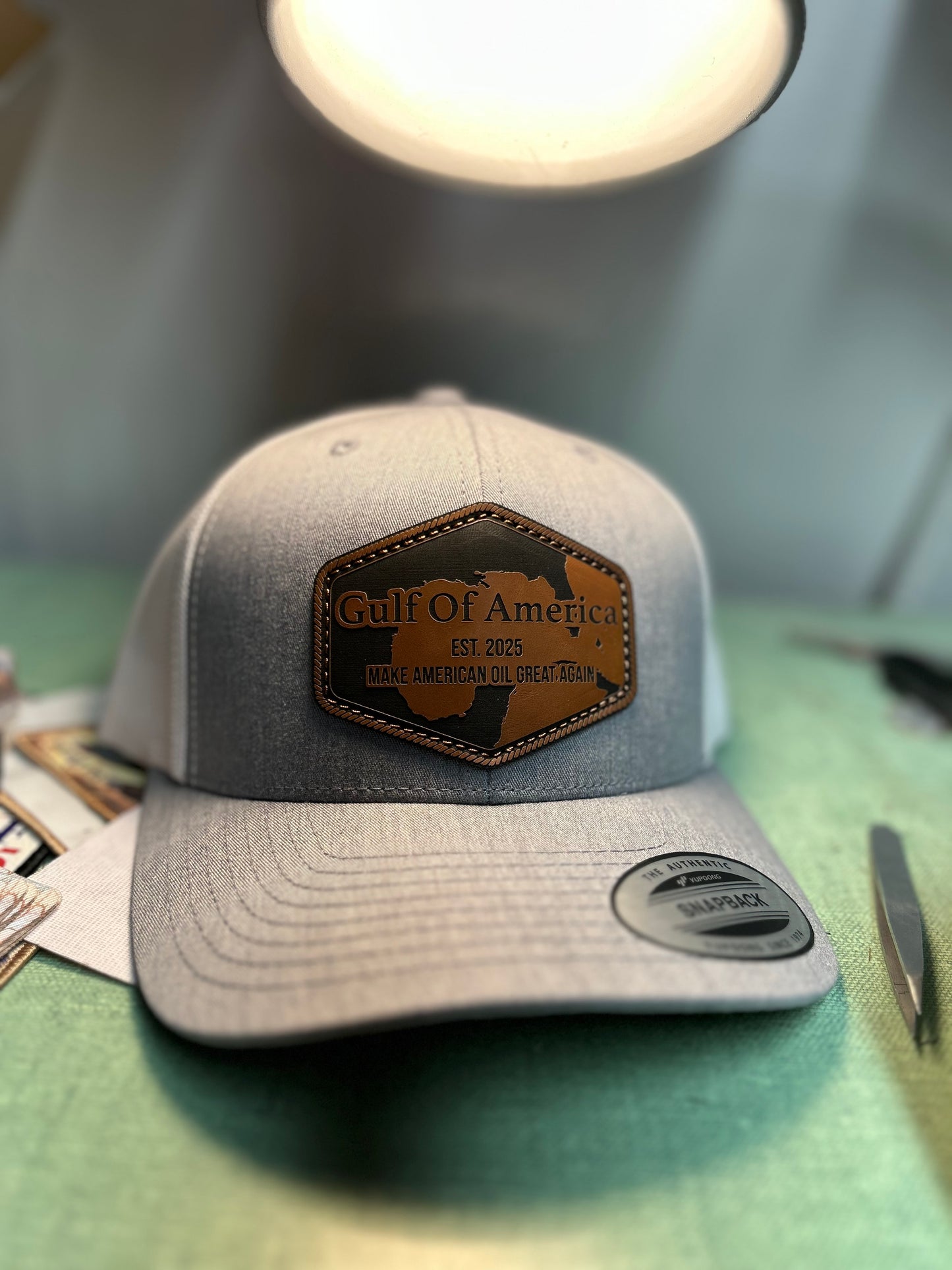 Gulf of America Leather Patch