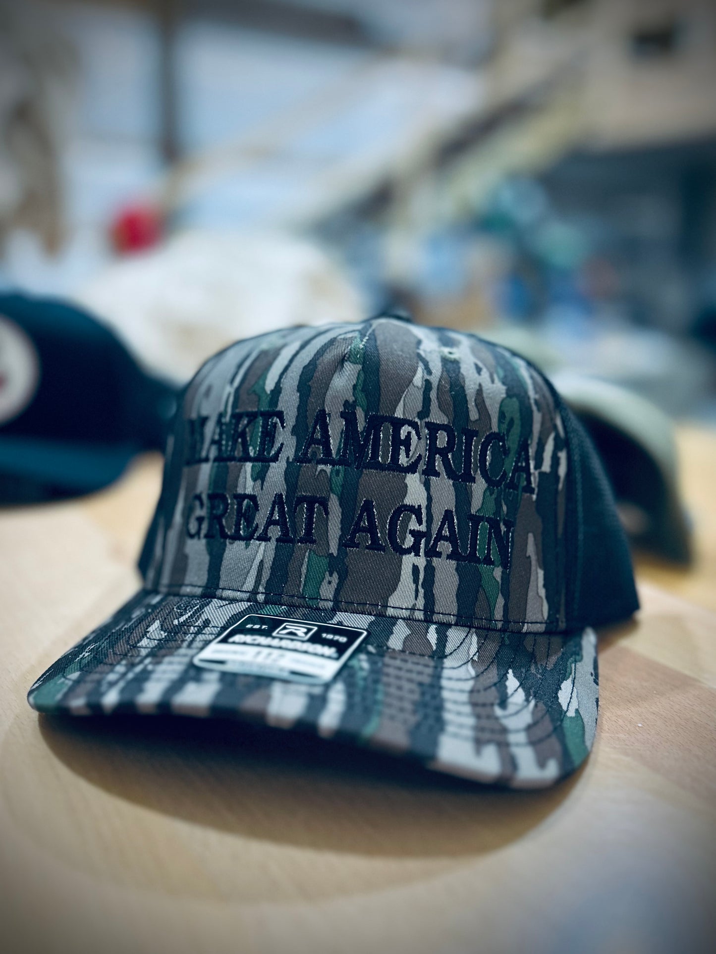 Dark MAGA Hat