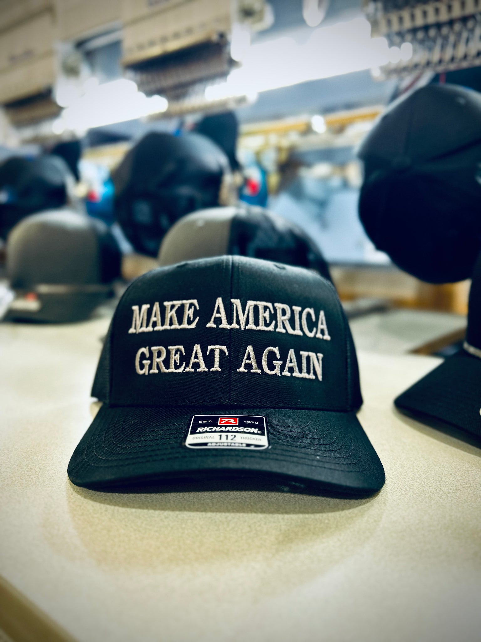 Dark MAGA Hat