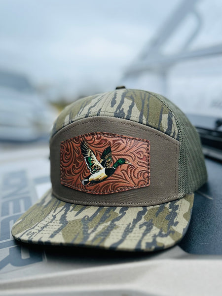 Tool leather Drake Mallard Hat